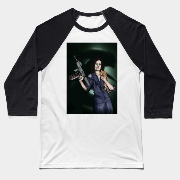 Ripley Baseball T-Shirt by torirosenbaum